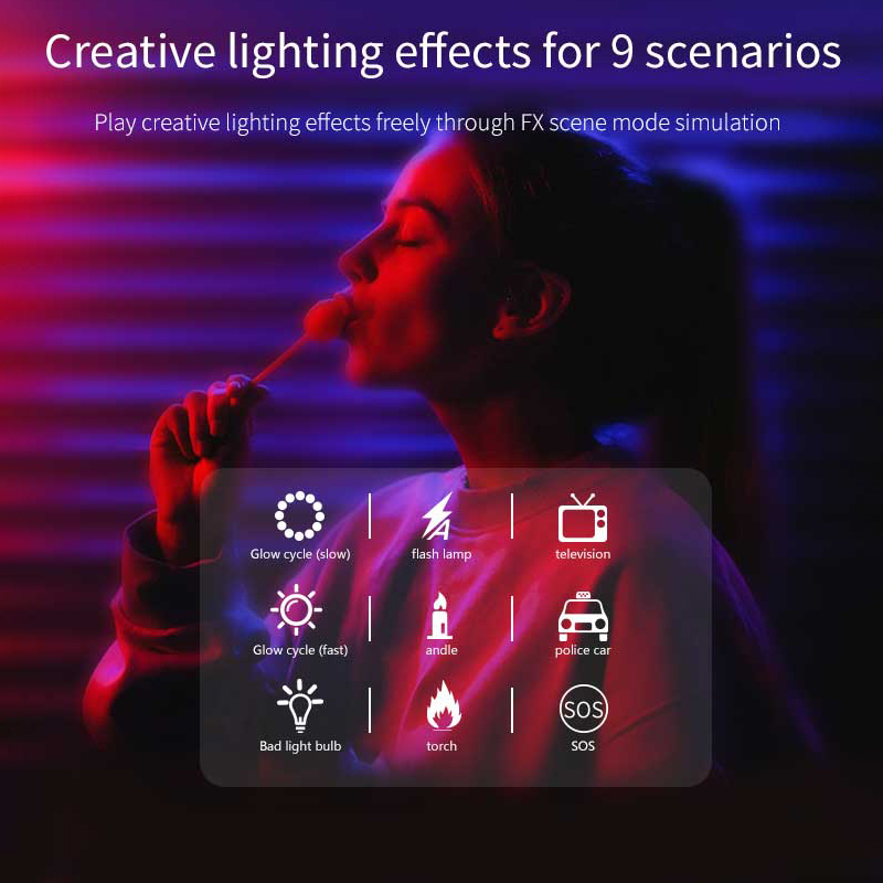 Taşınabilir W70RGB LED Tam Ren - Lighting Visual incelemesi ve fiyatı
