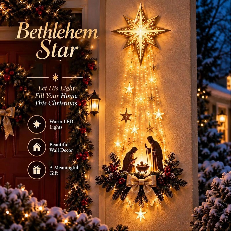 Noel Bethlehem Yıldızı, Işıklı - Lighting Decoration Ideas incelemesi ve fiyatı