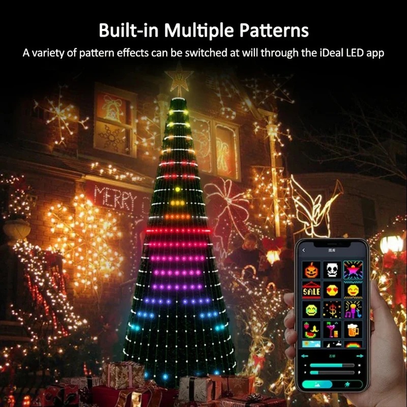 Noel Yıldızı Ağaç Işıkları RGB - Lighting Decoration Ideas incelemesi ve fiyatı