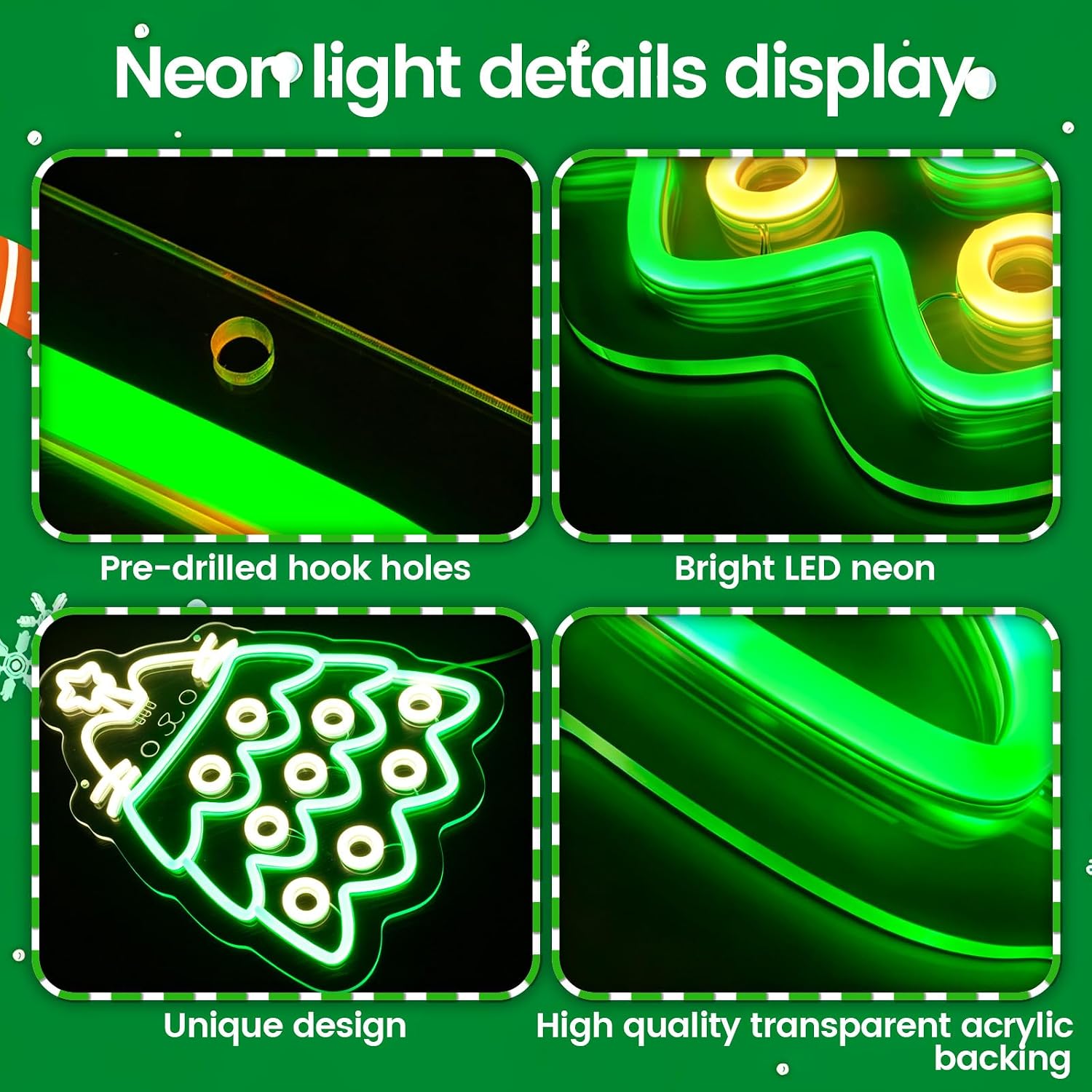 Noel Ağacı LED Neon Tabelası,  - Lighting Christmas Decor incelemesi ve fiyatı