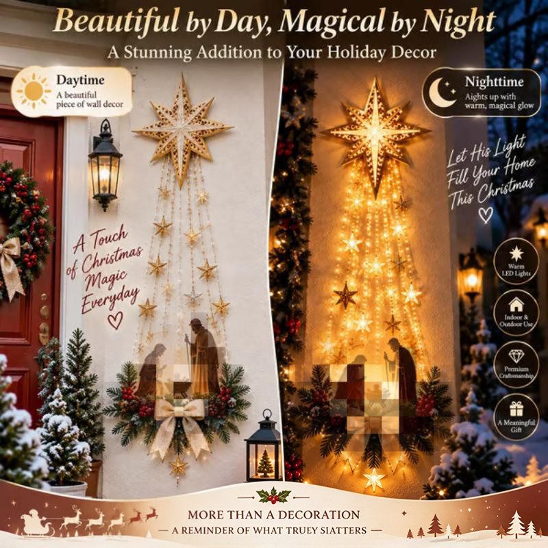 Bethlehem Yıldızı LED Duvar Sü - Lighting Christmas Decor incelemesi ve fiyatı
