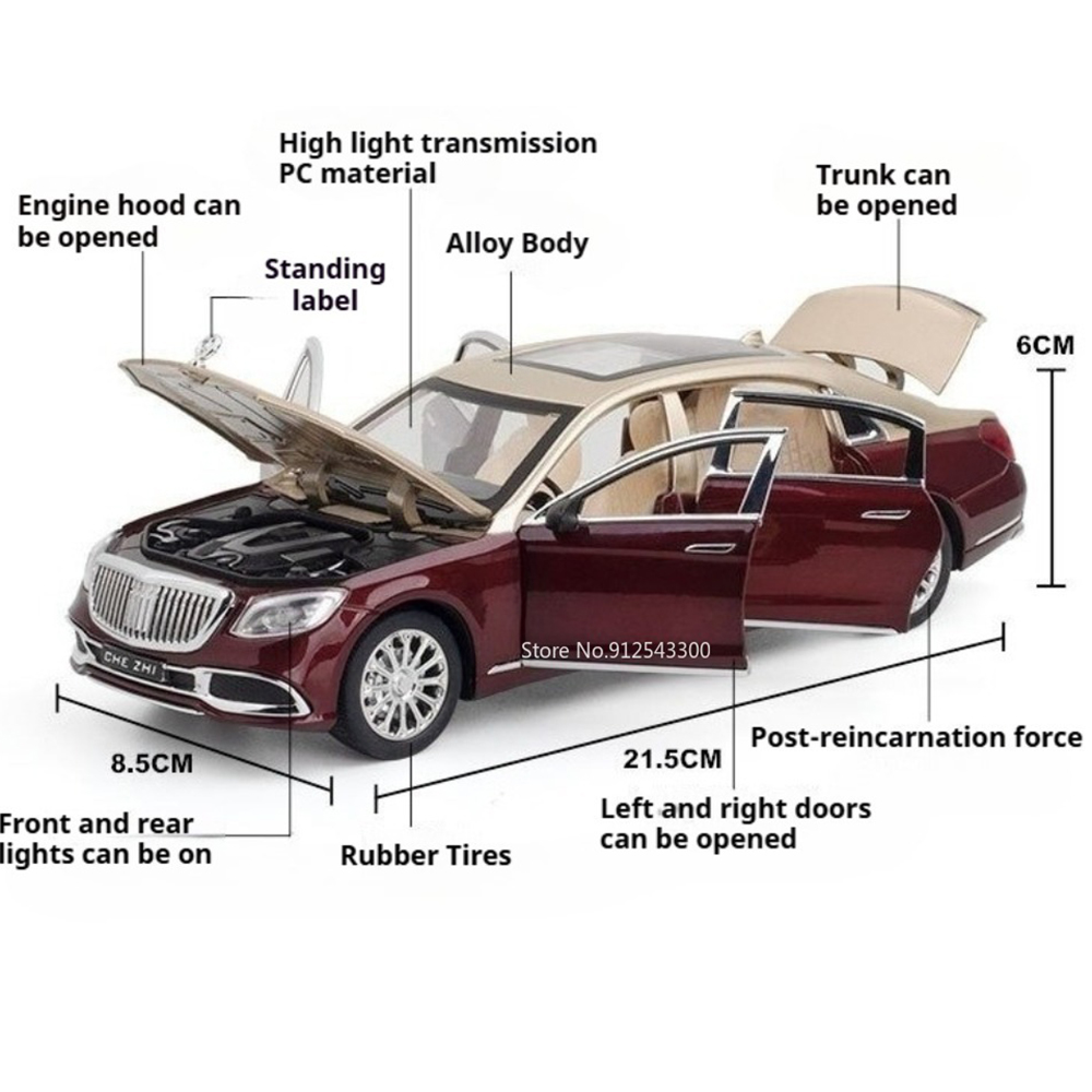 1:24 Ölçekli 62S S600 Araba Mo - Lighting Mcqueen Bedroom Decor incelemesi ve fiyatı